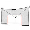 VEVOR Hockey Goal Backstop Net, Street Hockey Sports Backstop Netting,  Portable Indoor Outdoor Hockey Training Net, 12x7 FT Large Size Target Net, Easy Assemble, Black (Goal Frame Not Included)