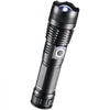 VEVOR 10000 Lumen High Lumens Flashlight, 5 Lighting Modes Rechargeable, IPX4 LED Waterproof Flashlight, Powerful aluminum alloy Handheld Flashlight for Camping Hiking Biking Fishing Night Running