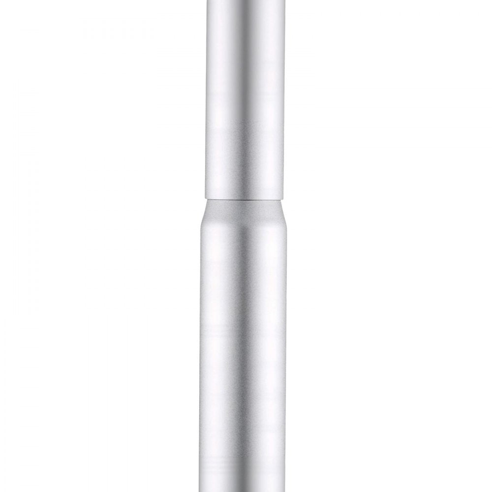 VEVOR Flag Pole, 20ft Heavy Duty Sectional Flagpole Kit with 136 LED Solar Light for Outside House In Ground, Outdoor Aluminum Flagpole with 3x5 American Flag for Yard, Residential, Commercial, Silver