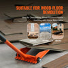 VEVOR Demolition Tool, 60'' Carbon Steel Handle Wrecking Pry Bar, 2000 lbs Weight Capacity, Heavy Duty Deck Board Removal Tool, Multipurpose Demo Tools for Flooring, Framing, Roofing, Trim, Drywall