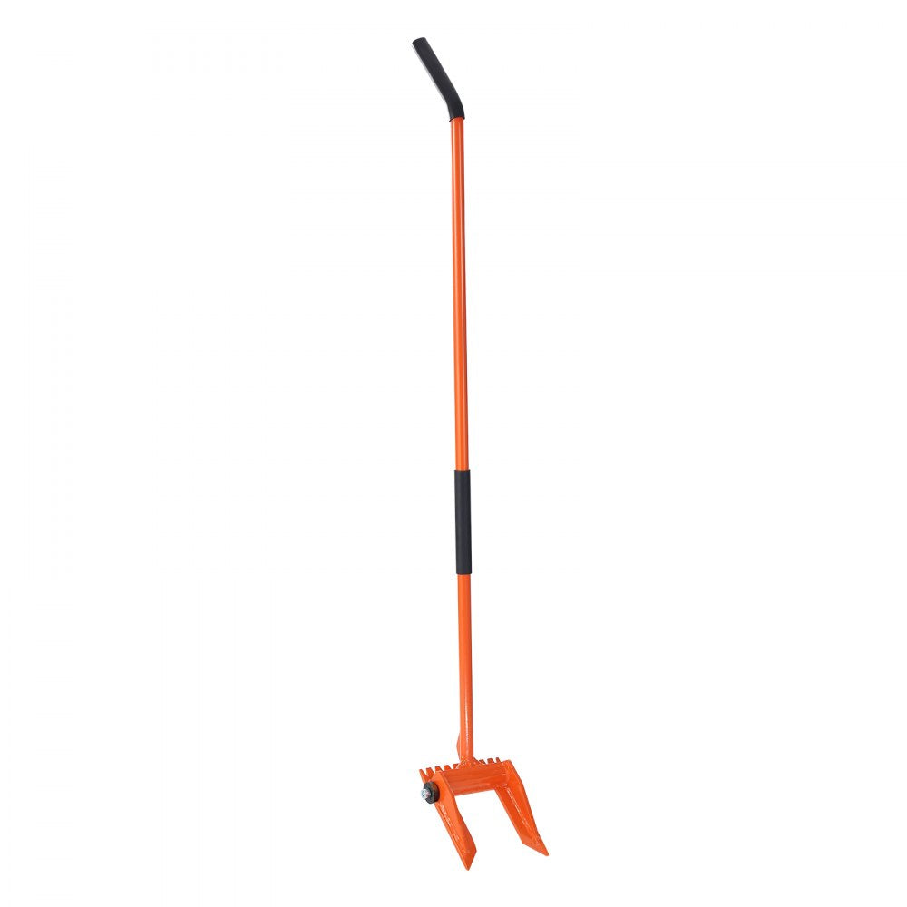 VEVOR Demolition Tool, 60'' Carbon Steel Handle Wrecking Pry Bar, 2000 lbs Weight Capacity, Heavy Duty Deck Board Removal Tool, Multipurpose Demo Tools for Flooring, Framing, Roofing, Trim, Drywall