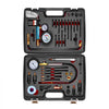 VEVOR Engine Cylinder Compression Tester Kit, 0-700 PSI Pressure Gauge & 0-100 PSI Leak Gauge, Automotive Leak Down Tester Kit with 4 Adapters, Pressure Check & Leakage Rate Test on Cars, Motorcycles