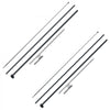 VEVOR Feather Flag Pole Kit, 2 Packs Swooper Flag Pole 12.7 ft, Sign Flag Poles for Business Advertising Flags Outdoor, with Ground Stakes and A Carrying Bag (Flag Not Included)