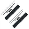 VEVOR Feather Flag Pole Kit, 2 Packs Swooper Flag Pole 12.7 ft, Sign Flag Poles for Business Advertising Flags Outdoor, with Ground Stakes and A Carrying Bag (Flag Not Included)