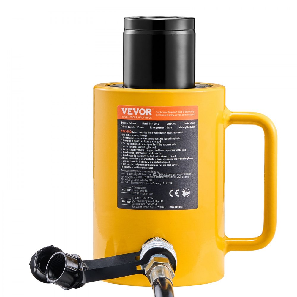 30ton 50mm Hollow Plunger Hydraulic Cylinder Jack