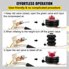 VEVOR Pneumatic Jack, 5 Ton/11023 lbs Triple Bag Air Jack, Lifting Height 6.3-15.75 Inch, Inflatable Car Jack with Long Handle, Lifter Pneumatic Air Jack for Garage Car Lifting Repair