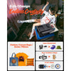 VEVOR Hybrid Heat Press, 15 x 15 inch, 5-in-1 Multifunction, Heat Up Fast and Even, All-New Patented Design, Easy to Control, Sublimation Press Machine for T-shirts/Mugs/Tumblers/Caps/Plates, Black