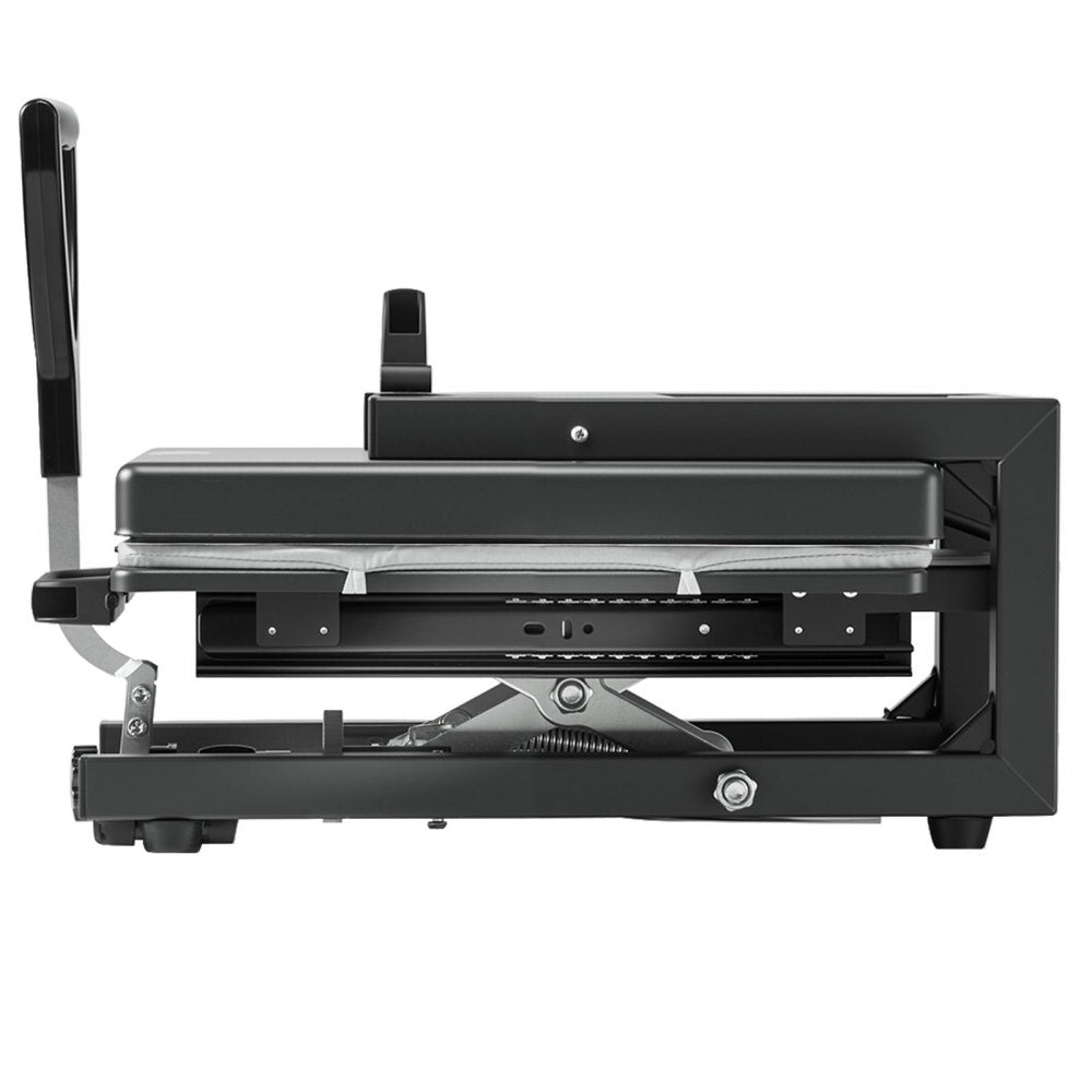 VEVOR Hybrid Heat Press, 15 x 15 inch, 5-in-1 Multifunction, Heat Up Fast and Even, All-New Patented Design, Easy to Control, Sublimation Press Machine for T-shirts/Mugs/Tumblers/Caps/Plates, Black