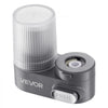VEVOR Faucet Mount Water Filter, Vertical Water Purifier for Sink Tap, Carbon Fiber Filters, Removes Chlorine Lead with 1 Filter, Fits Most Kitchen or Bathroom Faucets, Gray