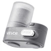 VEVOR Faucet Mount Water Filter, Vertical Water Purifier for Sink Tap, Carbon Fiber Filter, Removes Chlorine Lead with 3 Filters, Fits Most Kitchen or Bathroom Faucets, Gray