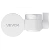 VEVOR Faucet Mount Water Filter, Horizontal Water Purifier for Sink Tap, Carbon Fiber Filter, Removes Chlorine Lead with 3 Filters, Fits Most Kitchen or Bathroom Faucets, White