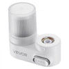 VEVOR Faucet Mount Water Filter, Vertical Water Purifier for Sink Tap, Carbon Fiber Filter, Removes Chlorine Lead with 3 Filters, Fits Most Kitchen or Bathroom Faucets, White