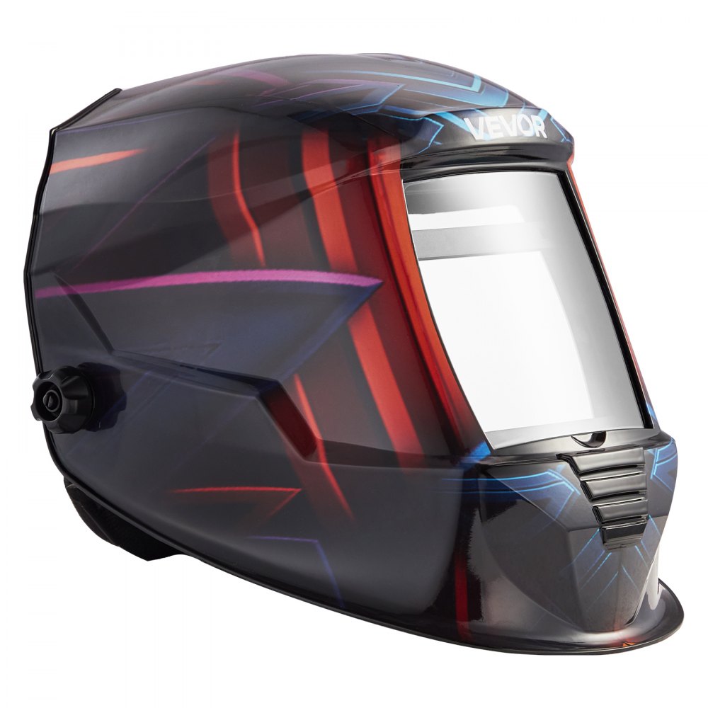 VEVOR Welding Helmet Auto Darkening True Color, 3.94" x 3.15" Welding Hood Solar-Powered, Welder Mask with 4 Arc Sensors, Wide Shade 4/5-9/9-13 for TIG MIG ARC Weld Cut Grinding - METIS Series
