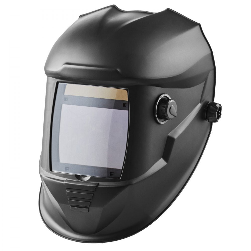 VEVOR Welding Helmet Auto Darkening, 3.94" x 3.15" True Color Welding Hood, Solar-Powered Welder Mask 4 Arc Sensors, Wide Shade 4/5-9/9-13 for TIG MIG Weld Cutting Grinding Application - METIS Series