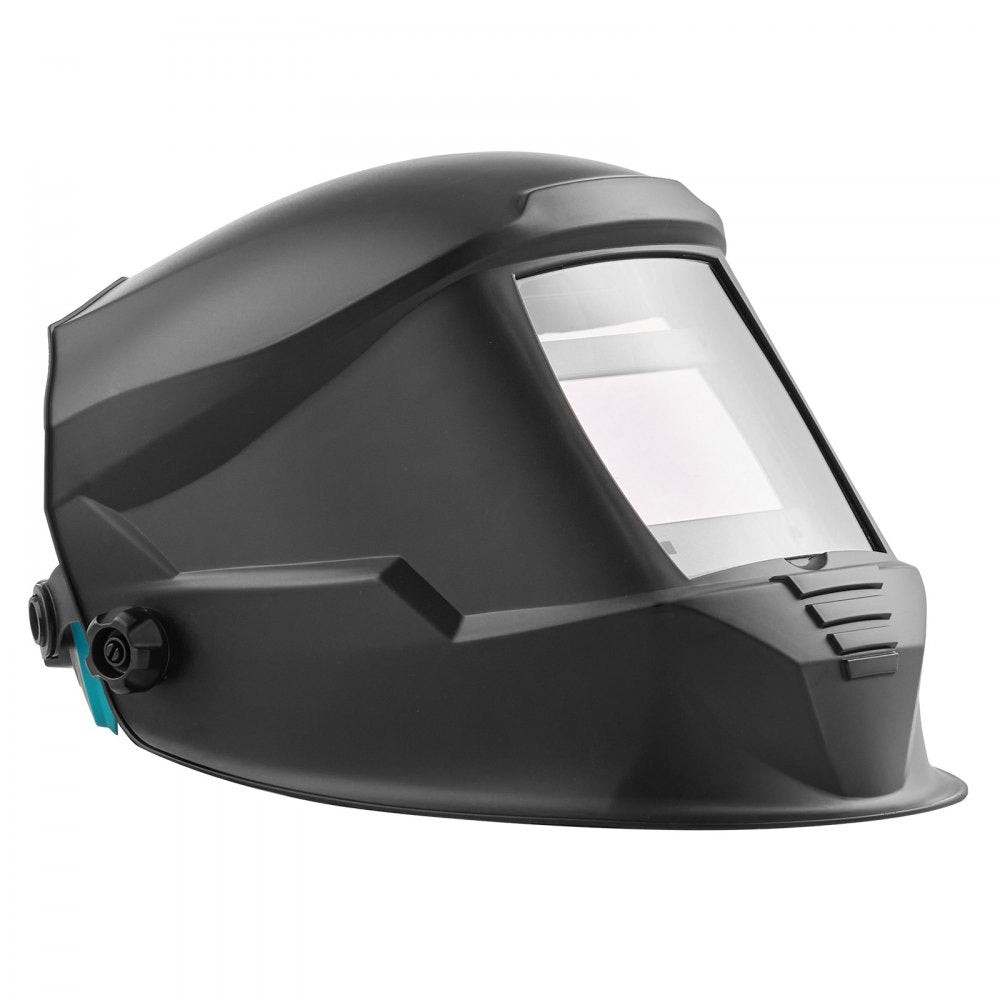 VEVOR Welding Helmet Auto Darkening, 3.94" x 2.34" True Color Welding Hood, Solar-Powered Welder Mask with 4 Arc Sensors, Wide Shade 4/5-9/9-13 for TIG MIG ARC Weld Grinding Cutting - METIS Series