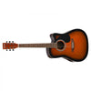 VEVOR 41 in Cutway Acoustic Guitar, 6-String, Sunburst Solid Spruce Top Guitar, Beginner Bundle with Gig Bag, Tuner, Strap, Steel Strings, Picks, Capo, Rosewood Fingerboard, for Fingerstyle Solo Jazz