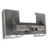 VEVOR Skid Steer Attachment Plate, 1/4" Thick Skid Steer Mount Plate with 2.28" Hitch Receiver, 3000 LBS Quick Attachment Loader Plates, Compatible with Deere, Kubota, Bobcat, Mahindra Steer, Tractor