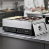 VEVOR Chocolate Melting Machine, 3 Tanks 27 Lbs Choc Commercial Melter, 1200W High Power, Water Bath Heating System, Stainless Steel Body, 86℉- 185℉ Temp Range, Chocolate Warmer for Cheese Milk