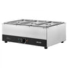 VEVOR Chocolate Melting Machine, 3 Tanks 27 Lbs Choc Commercial Melter, 1200W High Power, Water Bath Heating System, Stainless Steel Body, 86℉- 185℉ Temp Range, Chocolate Warmer for Cheese Milk