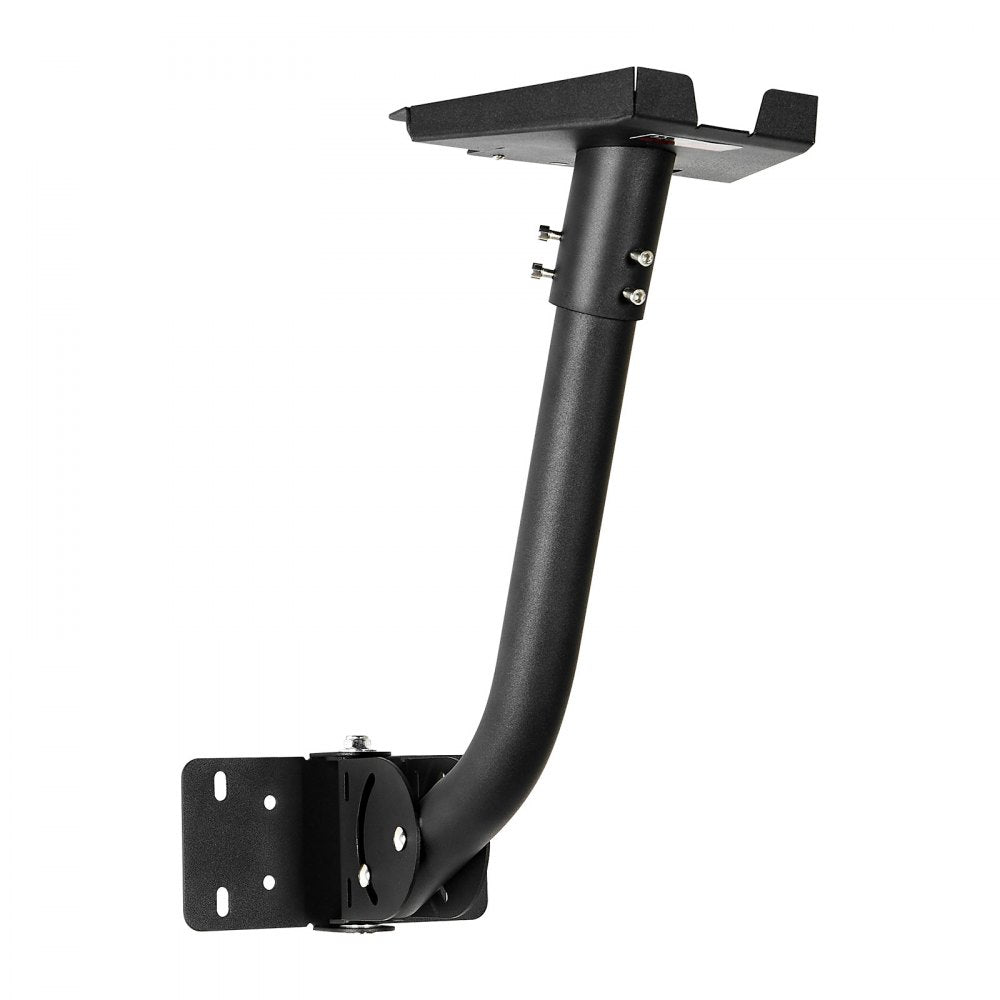 VEVOR Starlink Gen 3 Mount, Adjustable Angle Wall Mounting Standard Gen 3 Pipe Kit, Heavy-Duty Steel Long Starlink Pole Adapter, Compatible with Gen3 and V3, Easy to Assembly, Black