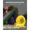 VEVOR Inflatable Blower, 380W&450W, 0.5 & 0.6 HP Bounce House Blower, Pump Commercial Air Blower for Inflatables, Bouncy Castle Electric Air Blower Fan Perfect for Bounce House, Waterslides, Yellow