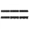 VEVOR Garage Tool Organizer 99 Inch 1200 lbs Wall Mount Garden Tool Rack, Heavy Duty Garage Hanging Storage Rack Organization with 6 Rails and 16 Adjustable Hooks, for Yard Tools, Shovel, Rake, Shed