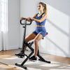 VEVOR Squat Machine, Deep Squat Rowing Machine for Home, Easy Setup & Foldable Exercise Equipment, Glute Trainer Machine with 12-Gear Adjustable Resistance, Glutes & Leg Home Workout Machine, Black