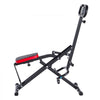 VEVOR Squat Machine, Deep Squat Rowing Machine for Home, Easy Setup & Foldable Exercise Equipment, Glute Trainer Machine with 2 High-Strength Resistance Bands, Glutes & Leg Home Workout Machine, Black