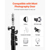 VEVOR Ring Light Wall Mount Boom Arm, 39.37 in/100 cm, Triangle Boom Arm Support 180° Rotation, Heavy Duty Wall Stand Tirpod Support, for Studio Video Light, Monolight, Photography, Softbox, Reflector