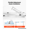 VEVOR Mini Split Wall Mounting Bracket for 7000 BTU to 12000 BTU Outdoor, Wall Mount for Ductless Air Conditioner, Minisplit AC, Heat Pump, 400 lbs Load Capacity, Galvanized Steel, Anti-Rust Coating