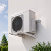 VEVOR Mini Split Wall Mounting Bracket for 7000 BTU to 12000 BTU Outdoor, Wall Mount for Ductless Air Conditioner, Minisplit AC, Heat Pump, 400 lbs Load Capacity, Galvanized Steel, Anti-Rust Coating