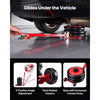VEVOR Air Jack, 5 Ton/11023 lbs Triple Bag Air Jack, Airbag with Six Steel Pipes, Lift Up to 18.3 inch/464 mm, 4-10 s Fast Lifting Pneumatic with Adjustable Long Handle for Cars, SUVs, Pickup Trucks