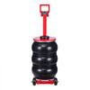 VEVOR Air Jack, 5 Ton/11023 lbs Triple Bag Air Jack, Airbag with Six Steel Pipes, Lift Up to 18.3 inch/464 mm, 4-10 s Fast Lifting Pneumatic with Adjustable Long Handle for Cars, SUVs, Pickup Trucks