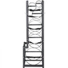 VEVOR Refrigerant Tank Rack, with 1 x 50lb, 2 x 30lb and Other 3 Small Bottle Tanks, Cylinder Tank Rack 15.55x12.99x49.8 in, Refrigerant Cylinder Rack and Holders for Freon, Gases, Oxygen, Nitrogen