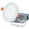 VEVOR 12 Pack 4 Inch LED Recessed Ceiling Light, 5CCT, Ultra-Thin Canless Wafer Downlight with Junction Box, 2700K/3000K/3500K/4000K/5000K Selectable, 800 LM High Brightness 9W 120V, for Home Lighting