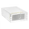 VEVOR Acrylic Napkin Holder, 9.1 x 5.5 x 2.6 inch, Clear Bathroom Guest Towel Storage Tray with U-Shaped Opening, Disposable Paper Towel Holder for Bathroom Kitchen Parties Weddings & Various Events