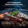 VEVOR Wireless Meat Thermometer, 500 ft Range Wireless Bluetooth Meat Thermometer, Digital Cooking Food Meat Thermometer, Waterproof Smart Meat Probe with One Probe, for Grilling, Smoker, BBQ & Oven