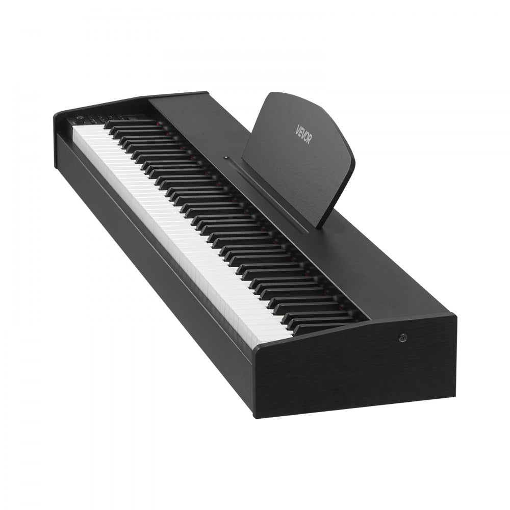 VEVOR Weighted Digital Piano, 88 Keys Fully Weighted, Electric Piano Dual Keyboard & Speakers, with Sustain Pedal, Recording Function, 238 Tones, Wireless Connection, for Beginners, Without Stand