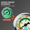 VEVOR PCP Hand Pump, 3 Stage, 30Mpa 4500 PSI High Pressure PCP Air Rifile Filling Stirrup Pump with Oil-Moisture Filter Pressure Gauge, Stainless Steel for Airguns Scuba Tank Paintball Filling Tire