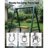 VEVOR Swing Hangers, 6 Pack Heavy Duty Swing Brackets, 850 lbs Each Load Capacity, Smooth Bearing, Stainless Steel Hangers, Ideal for Hammocks Playground Porch Yoga Boxing Bag Indoor Outdoor, Silver