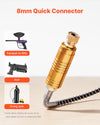 VEVOR PCP Air Compressor, 4500PSI/30Mpa Portable PCP Airgun Compressor with Built-in Converter & Fan Cooling System, DC12V/AC120V Manual-Stop Air Rifle, Paintball and Scuba Tank Compressor Pump