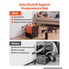 VEVOR PCP Air Compressor, 5800PSI/40MPa High-Pressure PCP Airgun Compressor, 1500W AC120V Auto Stop Paintball Tank Compressor with Water & Fan Cooling, Fast Filling for Air Rifle, Scuba Diving Bottles