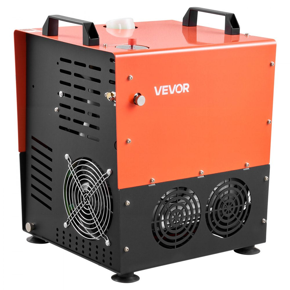 VEVOR PCP Air Compressor, 5800PSI/40MPa High-Pressure PCP Airgun Compressor, 1500W AC120V Auto Stop Paintball Tank Compressor with Water & Fan Cooling, Fast Filling for Air Rifle, Scuba Diving Bottles