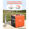 VEVOR PCP Air Compressor, 5800PSI/40 MPa PCP Airgun Compressor Auto Stop with Built-in Converter, Water & Fan Cooling, 350W DC12V/AC120V Portable Paintball Tank Compressor for Air Rifle, Scuba Bottles