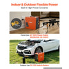 VEVOR PCP Air Compressor, 5800PSI/40 MPa PCP Airgun Compressor Auto Stop with Built-in Converter, Water & Fan Cooling, 350W DC12V/AC120V Portable Paintball Tank Compressor for Air Rifle, Scuba Bottles