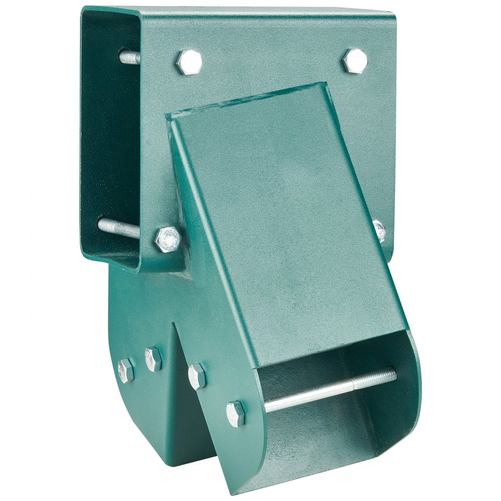 VEVOR A-Frame Middle Swing Set Brackets, Heavy Duty Carbon Steel Swing with Mounting Hardware, DIY Swing Bracket Swing Kit for 4x4  (actual 3.7" x 3.7") Legs & 4x6 (3.7" x 5.7")Beam, Green (2 Pcs)