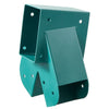 VEVOR Swing Set Brackets, Heavy-Duty A-frame Set Hardware, with 2 A-Frame Swing Brackets & 2 Seats & 4 Hangers, for Playground Backyard Park Equipment Mounting Parts Outdoor, Hardware Included, Green