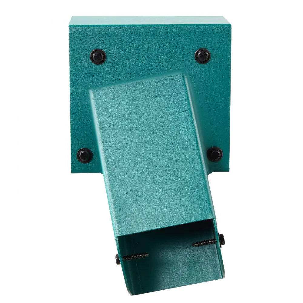 VEVOR Swing Set Brackets, Heavy-Duty A-frame Set Hardware, with 2 A-Frame Swing Brackets & 2 Seats & 4 Hangers, for Playground Backyard Park Equipment Mounting Parts Outdoor, Hardware Included, Green