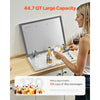 VEVOR Drop in Ice Chest, 20"L x 16"W x 13"H Stainless Steel Drop in Cooler, 44.7 Quart Commercial Ice Bin with Flip Lid for Outdoor Kitchen Patio Bar, Drain-pipe Set Included, for Cold Wine Beer