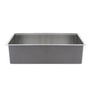 VEVOR 33-inch Kitchen Undermount Single Bowl Sinks, Stainless Steel Drop-In Farmhouse Basin with Ledge & Accessories, Household Dishwasher Sinks for RV, Prep Kitchen, Laundry Room, Bar
